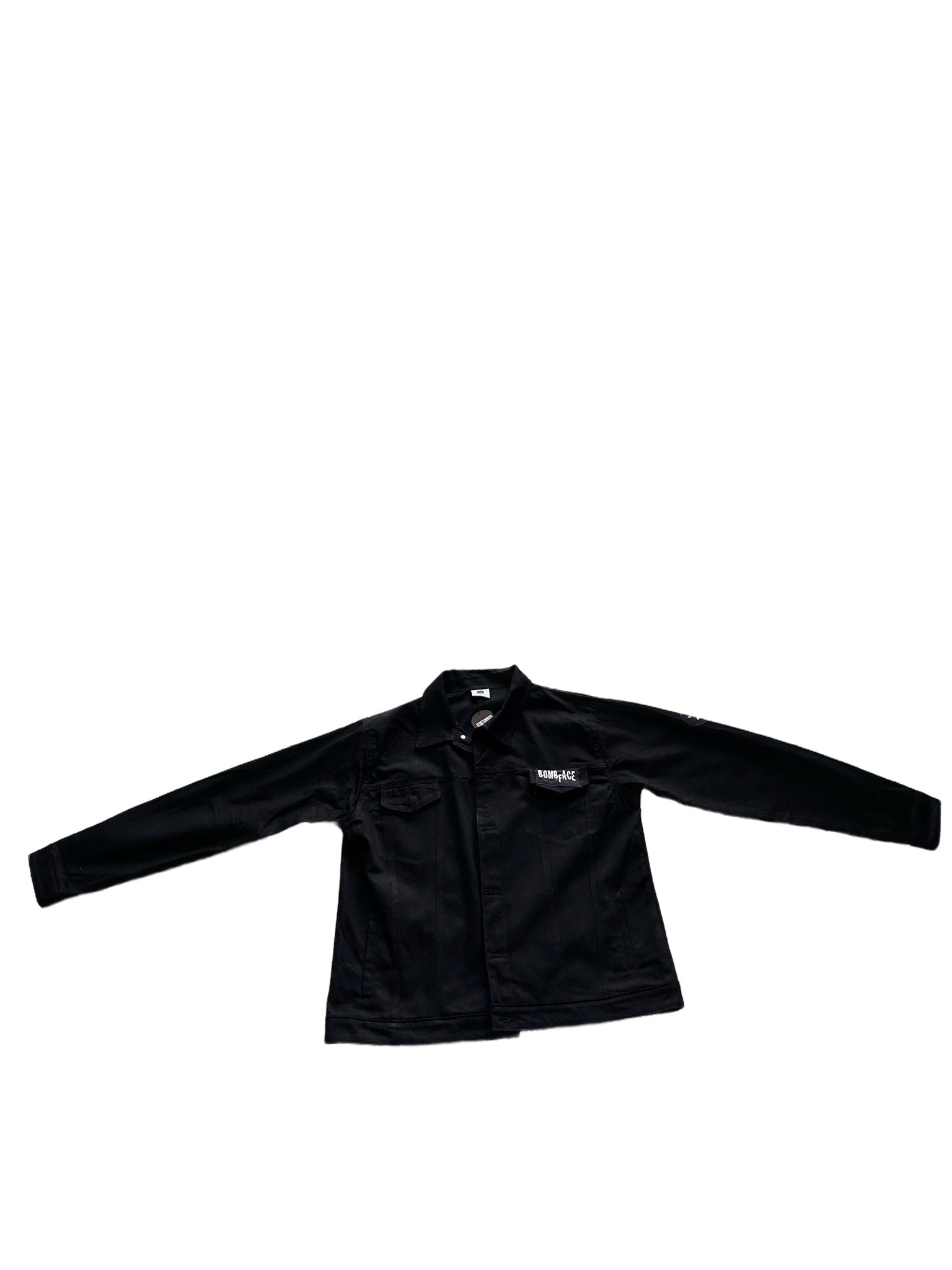 Custom FaceTime Jean Jacket - BombFace Brand