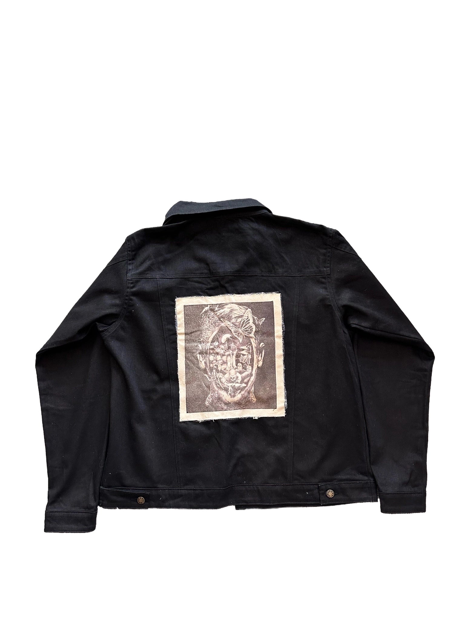 Custom FaceTime Jean Jacket - BombFace Brand