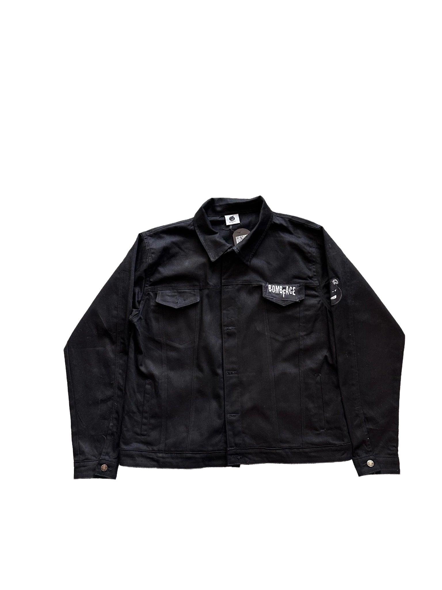 Custom FaceTime Jean Jacket - BombFace Brand