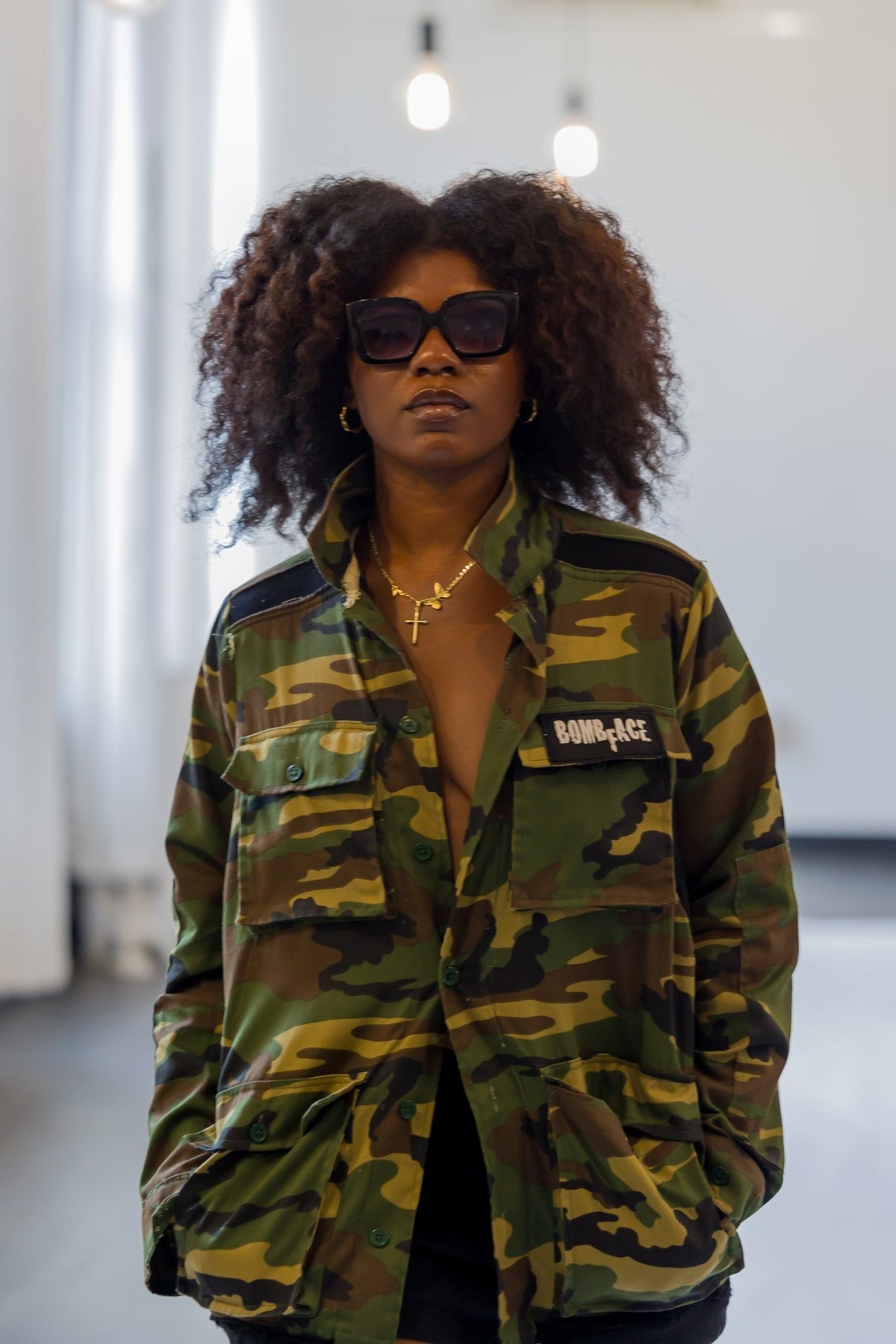 Custom FaceTime Camo Jacket - BombFace Brand