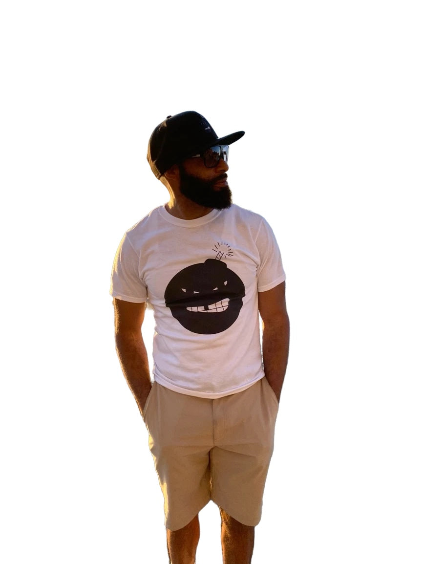 Camiseta premium de cuello redondo de destrucción y creación
