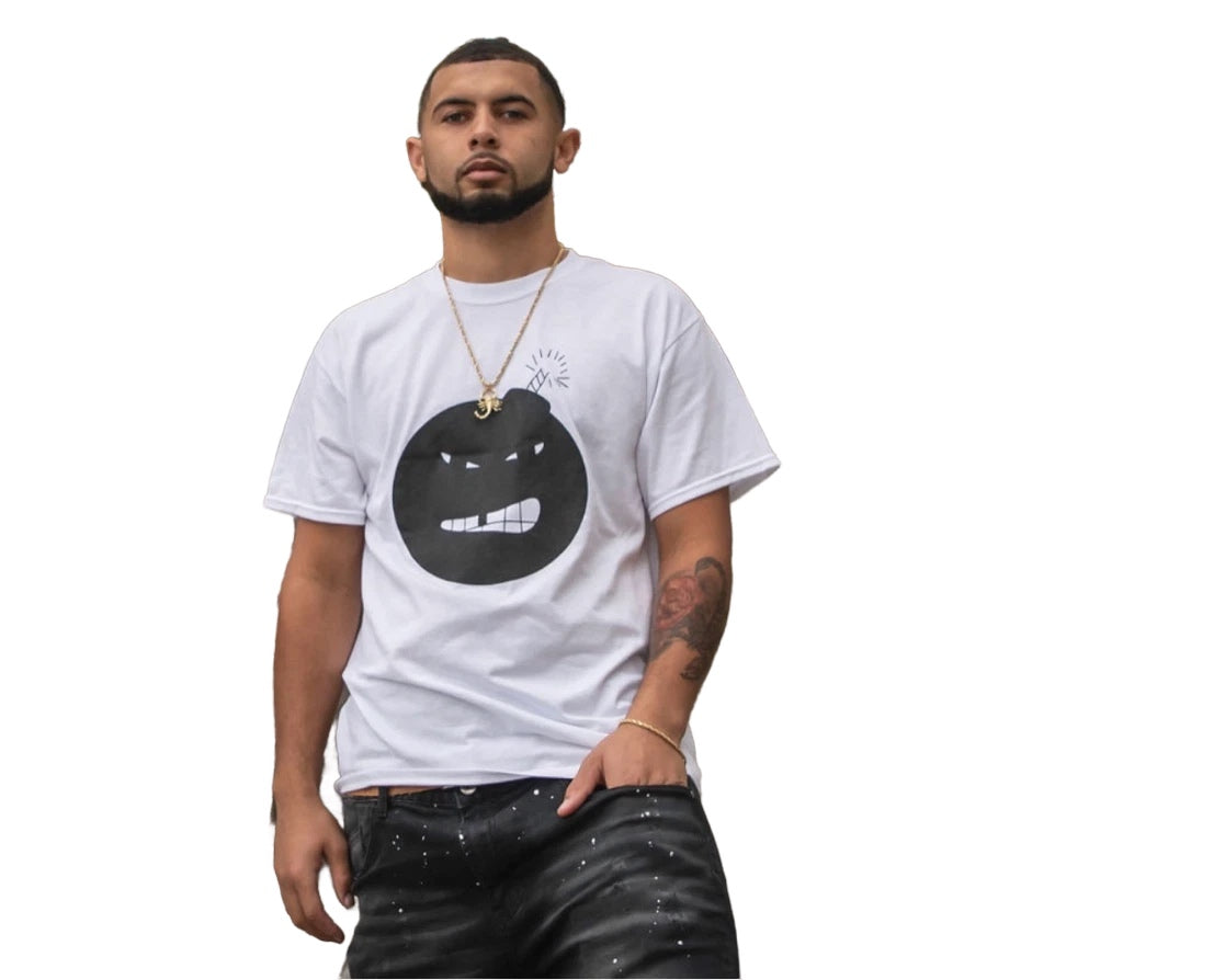 Camiseta premium de cuello redondo de destrucción y creación