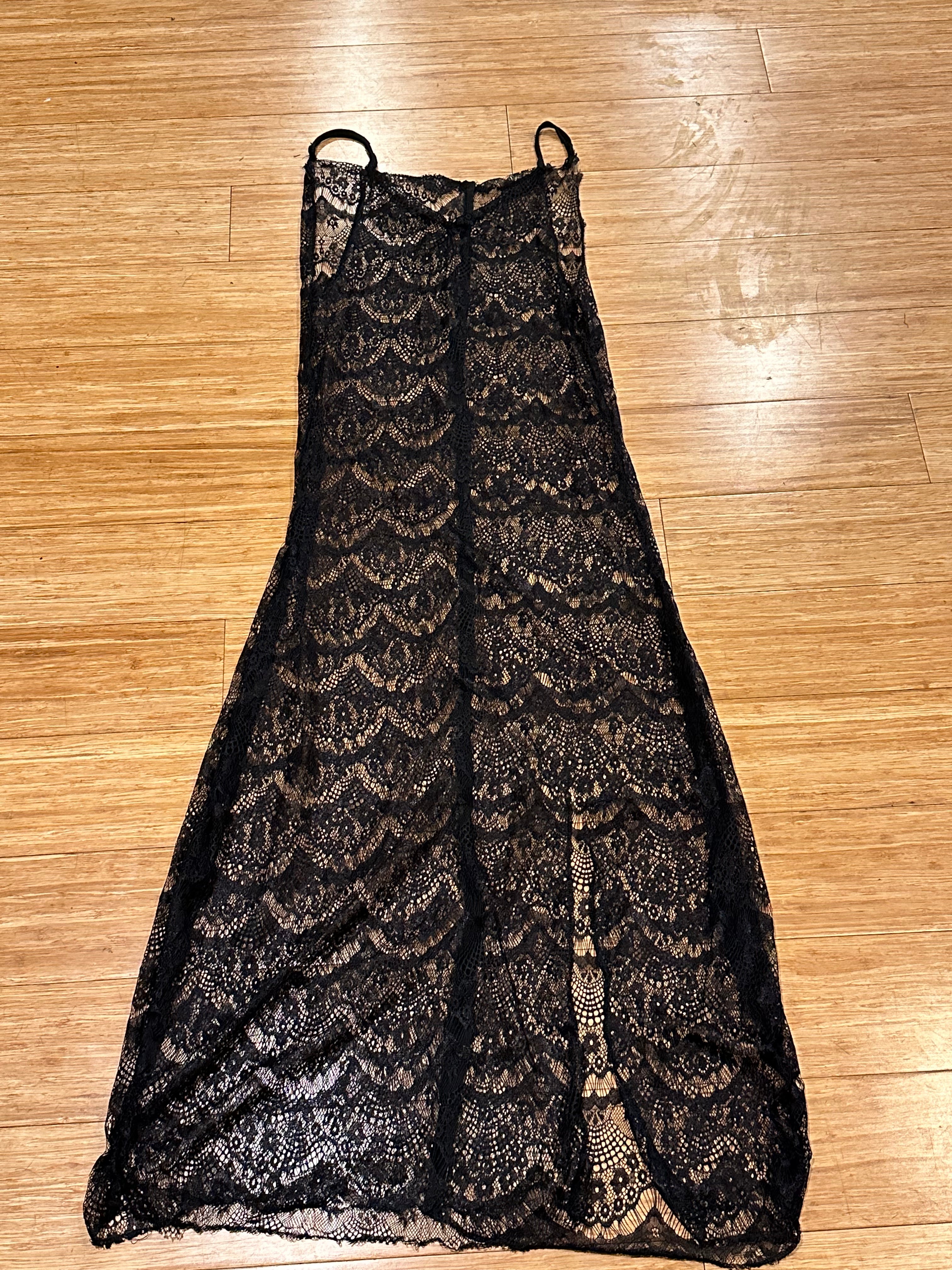 Custom Lace Dress with BombFace Panty