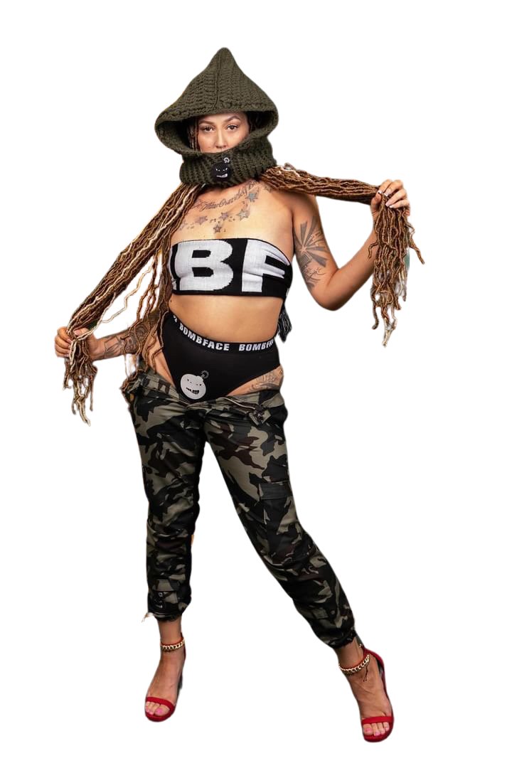 Custom Camo Cargo - Hoodie & Bag - BombFace Brand
