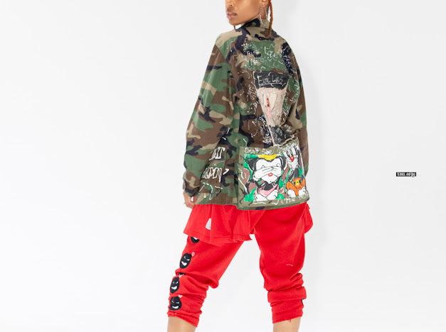 Chaqueta de camuflaje personalizada