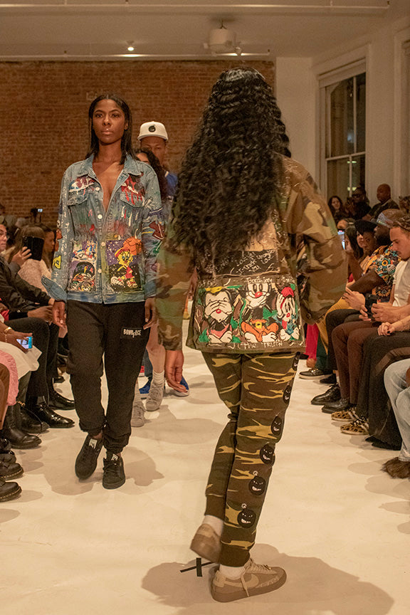 Custom Vintage Camo Jacket