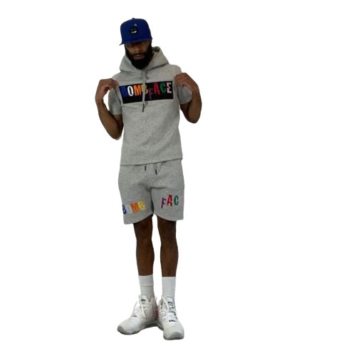 Nameplate Short sleeve hoodie