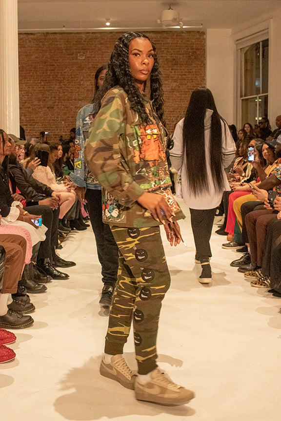 Custom Vintage Camo Jacket