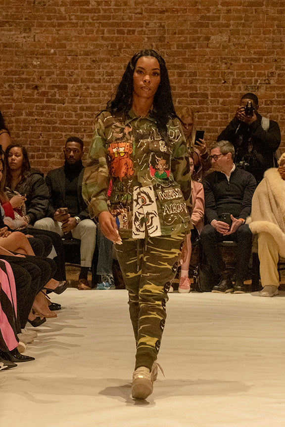 Custom Vintage Camo Jacket