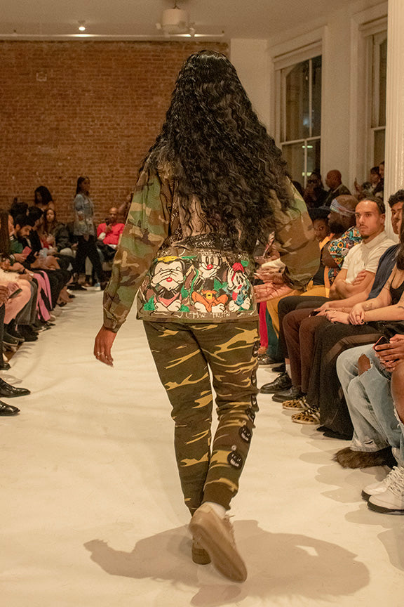 Custom Vintage Camo Jacket