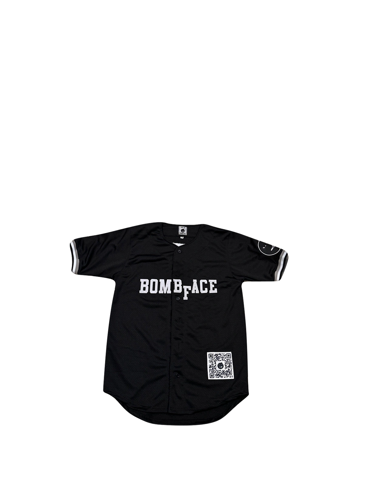 Black baseball jersey. Black Jersey, Baseball jersey, Button down baseball jersey. Button up baseball jersey. Black cotton jersey. Black baseball jersey with embroidery.