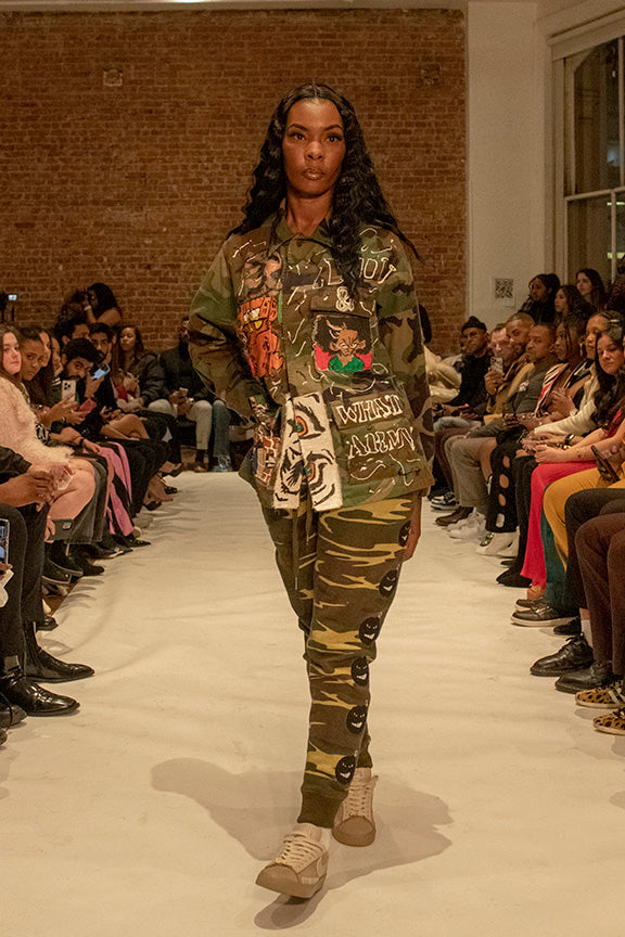 Custom Vintage Camo Jacket