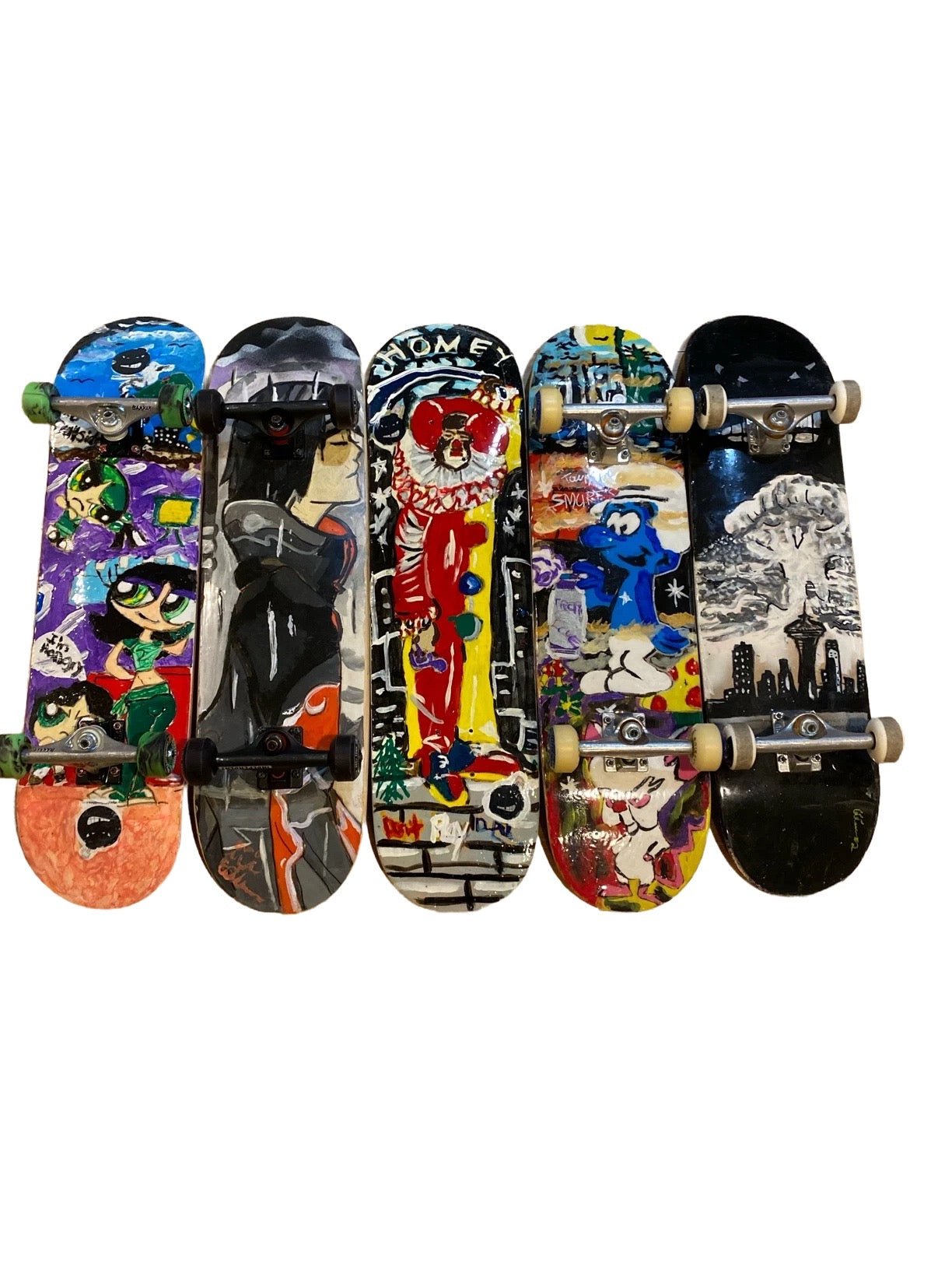 Custom Skateboards - BombFace Brand