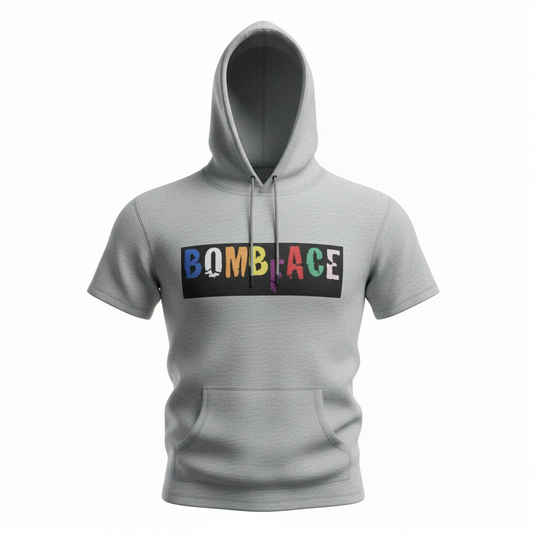Nameplate Short sleeve hoodie