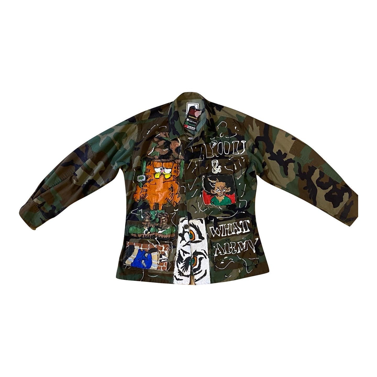 Chaqueta de camuflaje personalizada