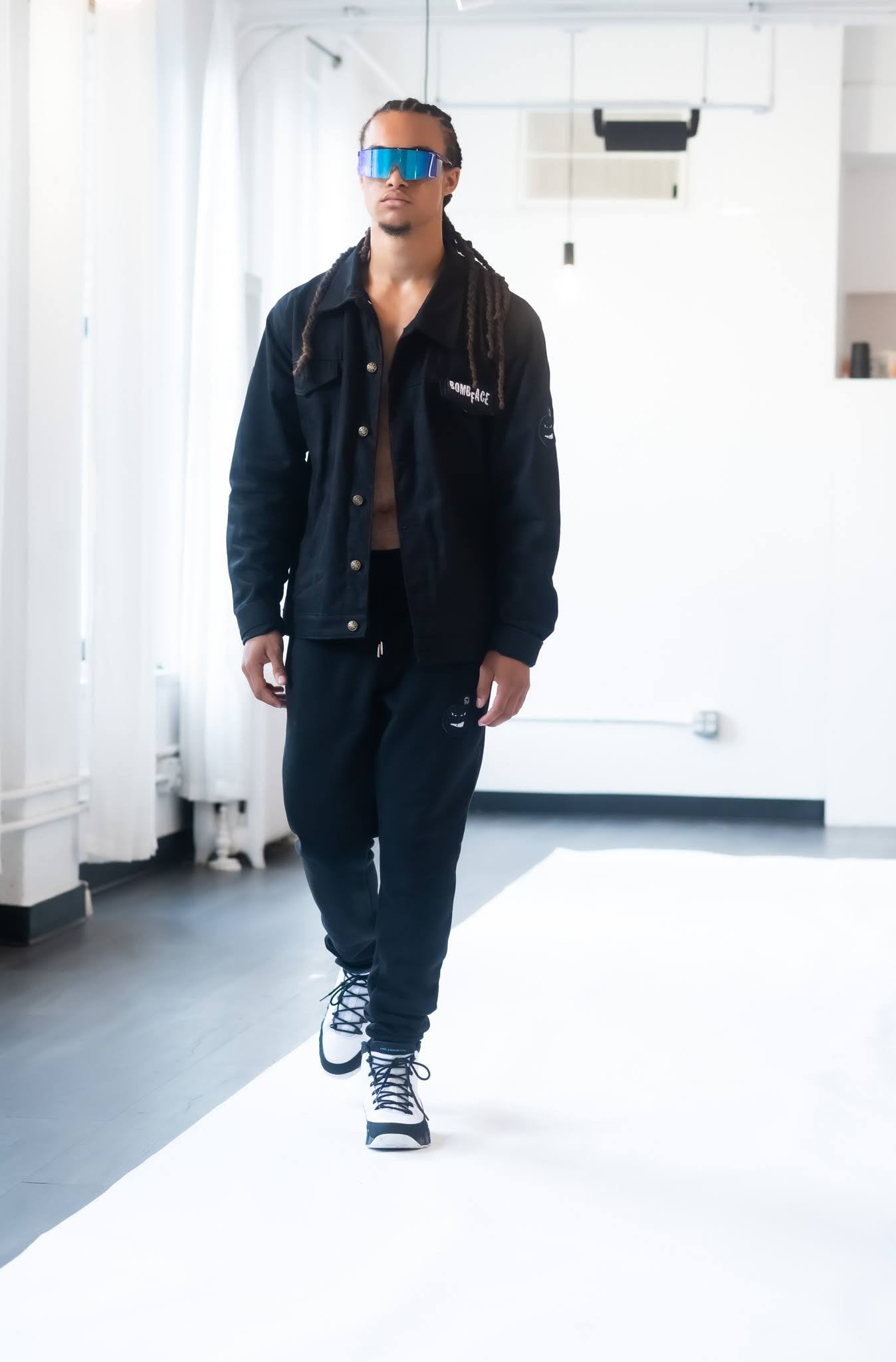 Custom FaceTime Jean Jacket - BombFace Brand