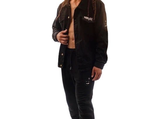 Custom FaceTime Jean Jacket - BombFace Brand