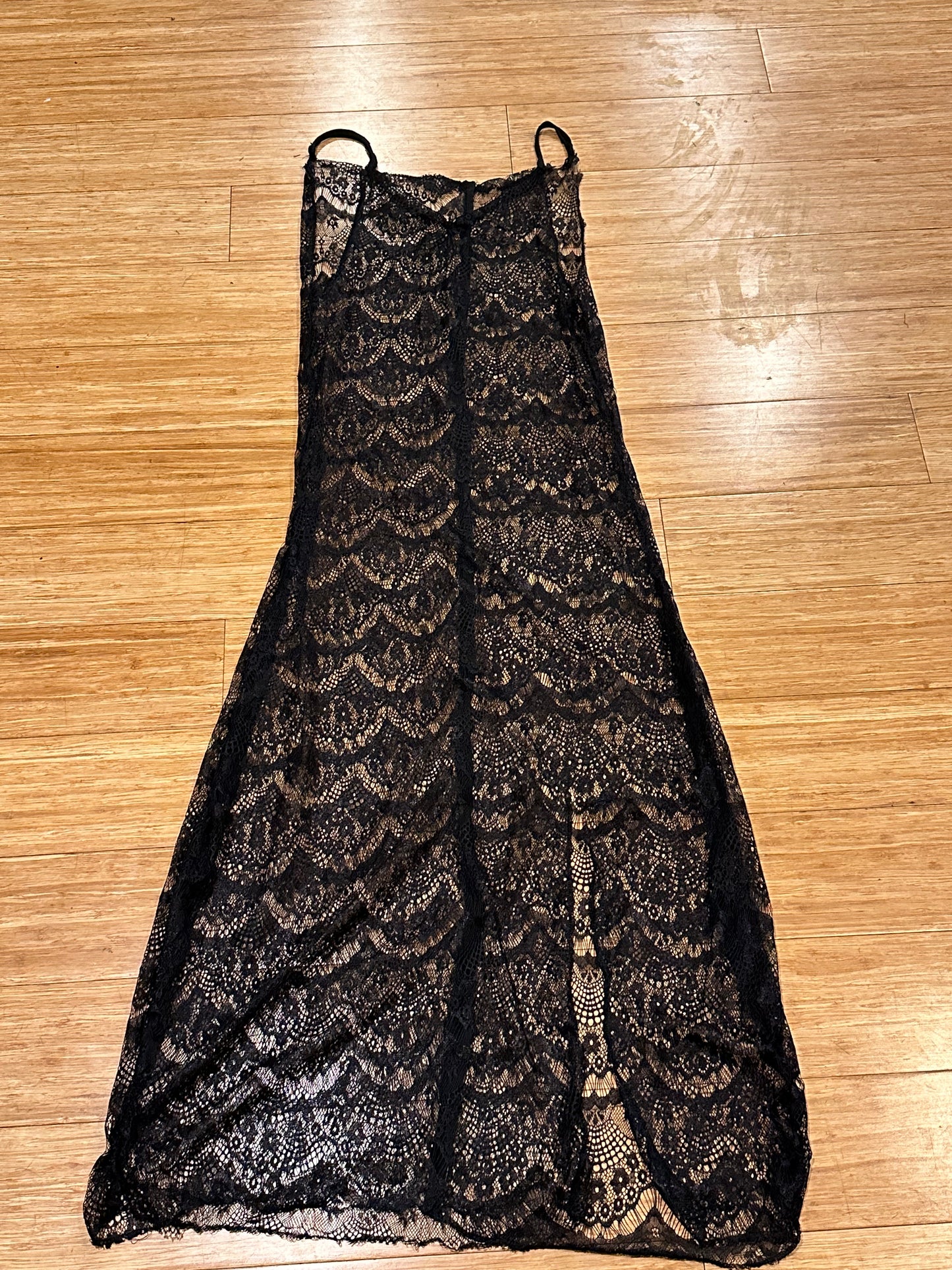 Custom Lace Dress with BombFace Panty