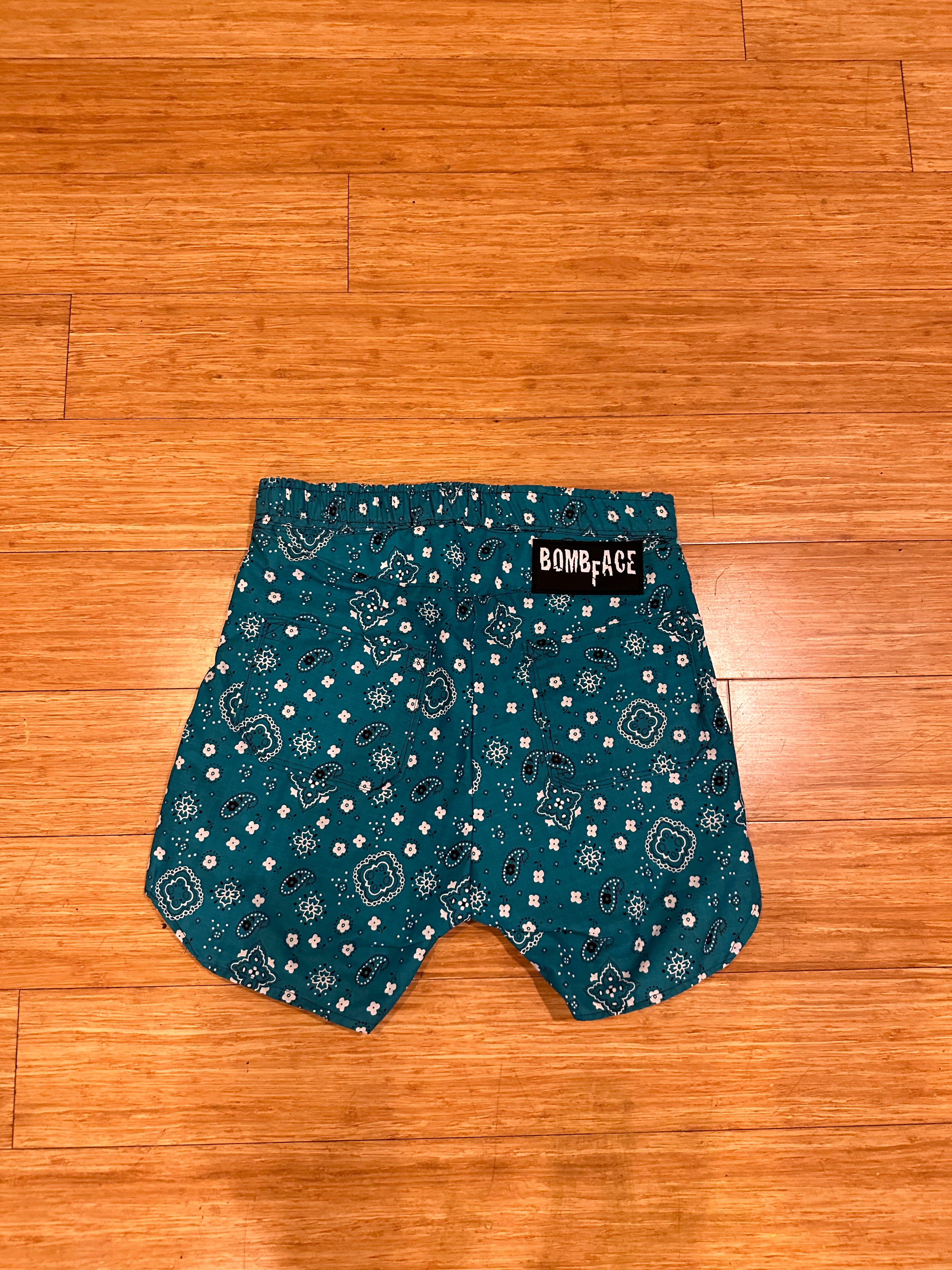 Custom Tiel Paisley Short