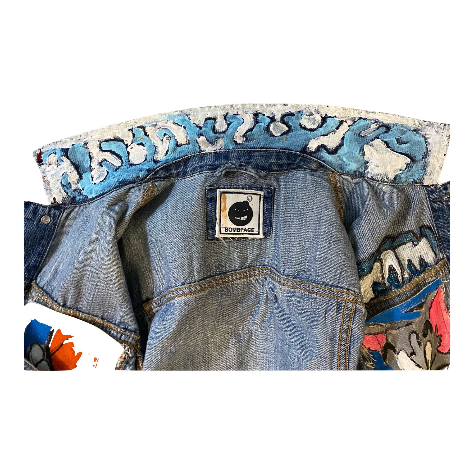 Custom Jean Jacket - BombFace Brand