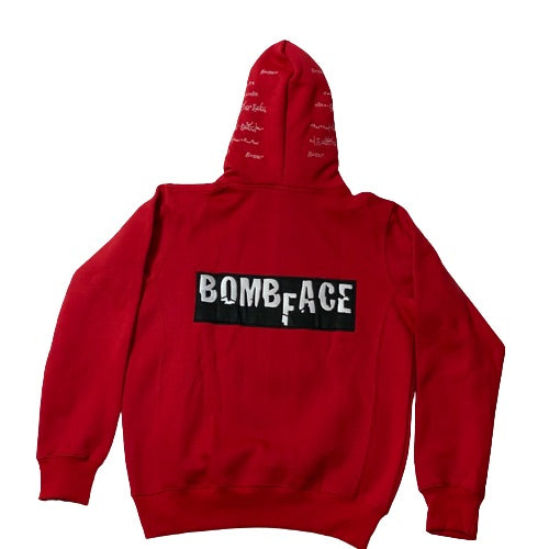 The Formula, Science hoodie, math hoodie, Hoodie Season, Red Hoodie, Hoodie, Streetwear, BombFace Hoodie, BombFace Brand, Clothing Brand, Style, Fashion, red, Sweatshirt