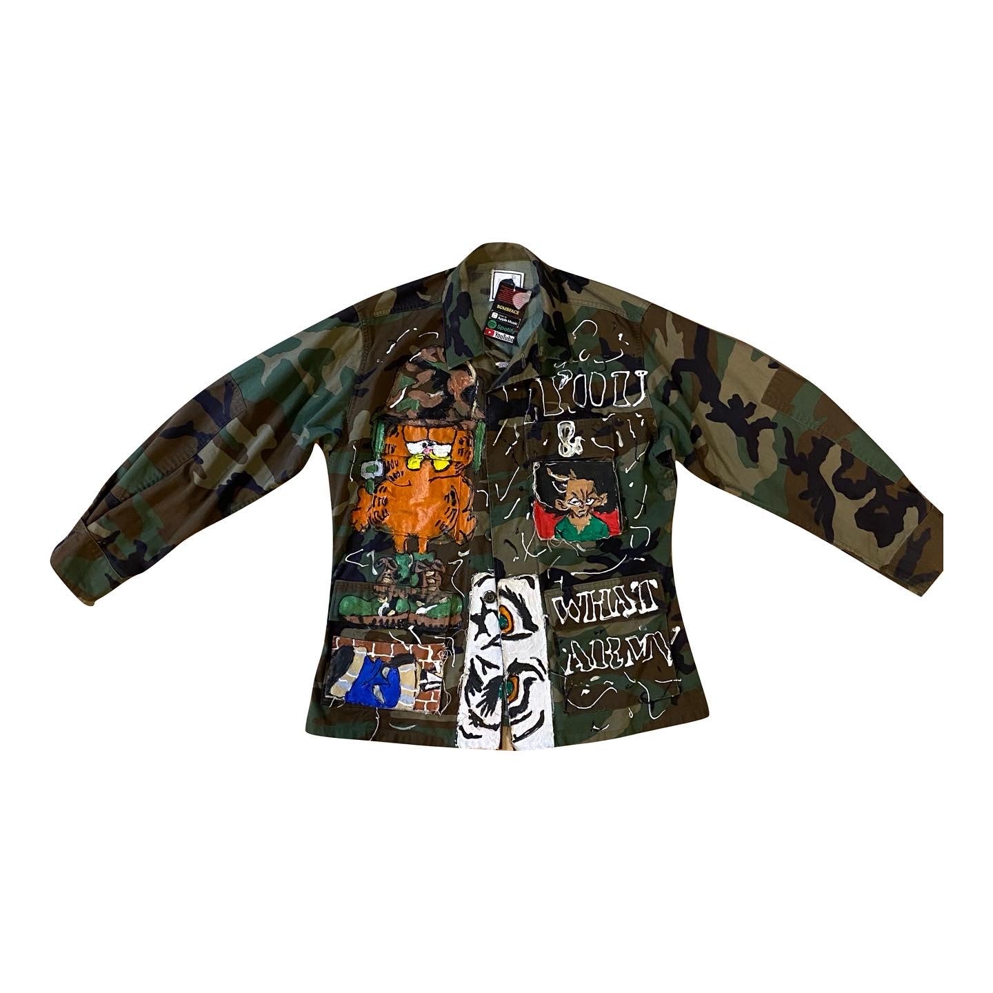 Custom Vintage Camo Jacket