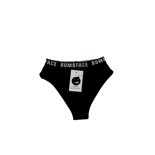 Panty con placa de identificación BombFace