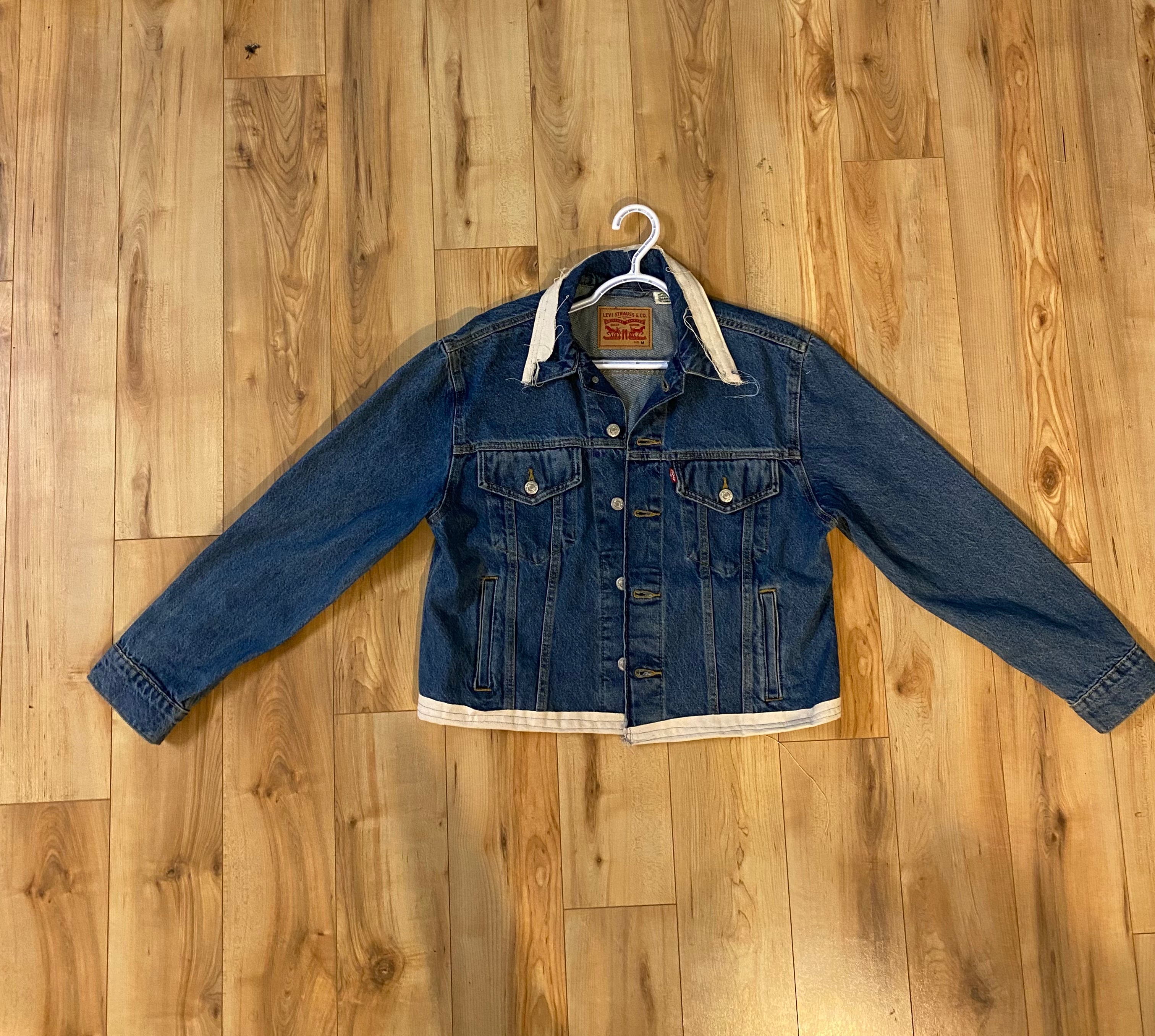 Custom levis 2025 jean jacket