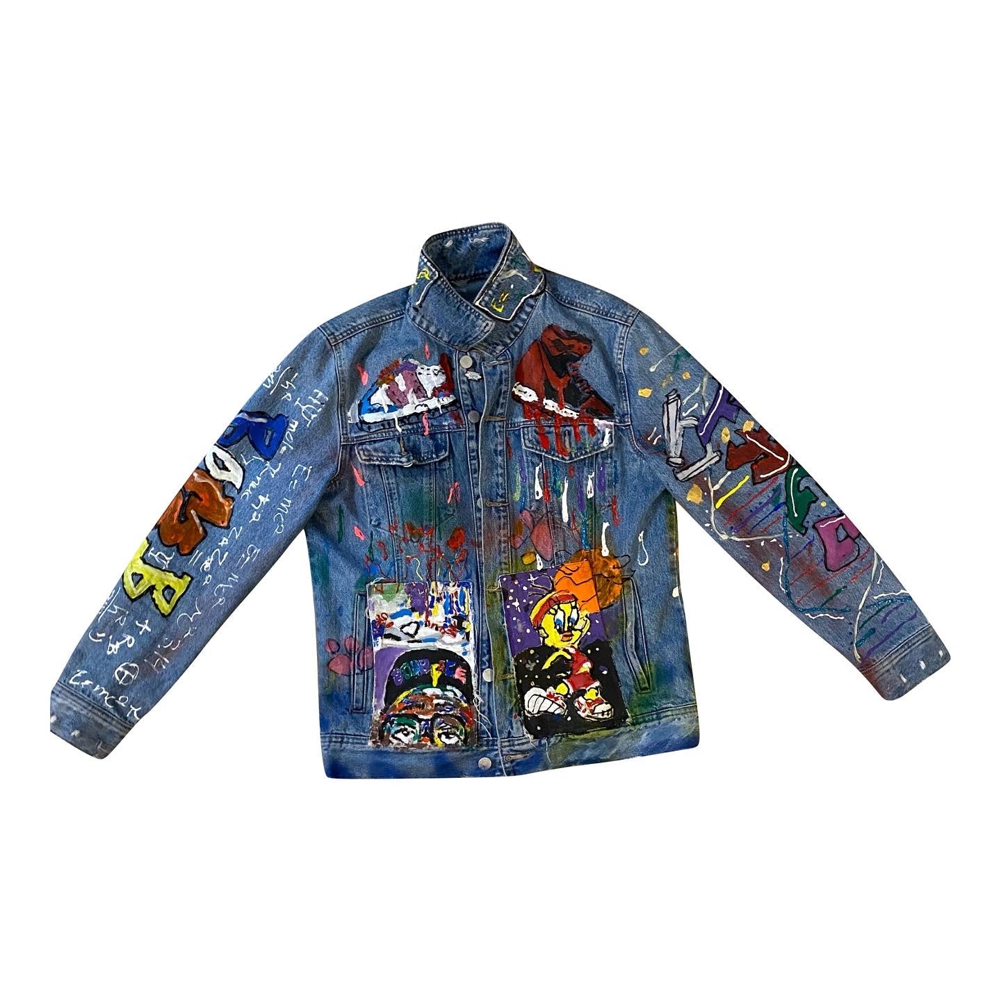 Custom Jean Jacket - BombFace Brand