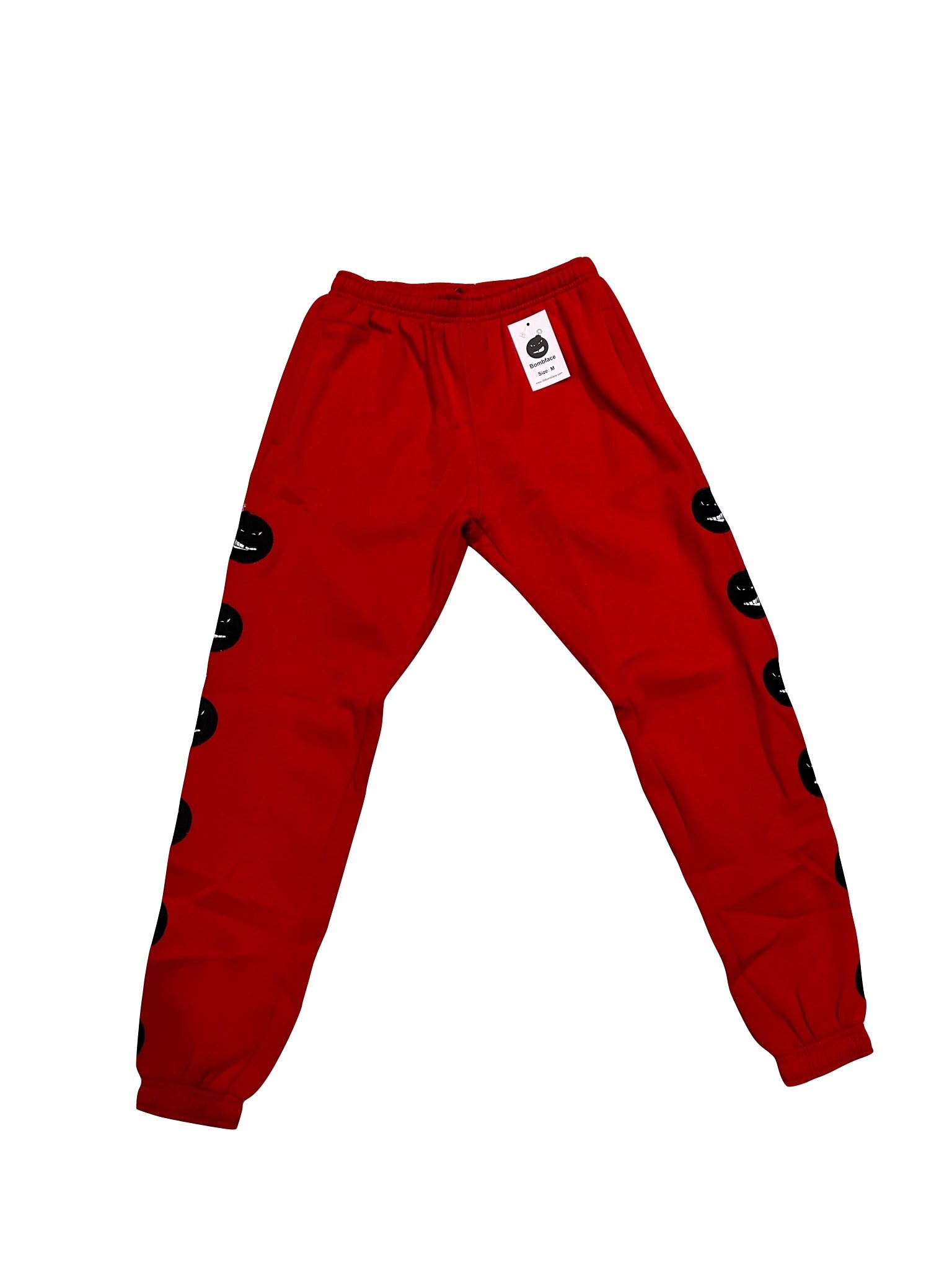 Plane Reiign: Alt authentic Red Bomb Pop Joggers