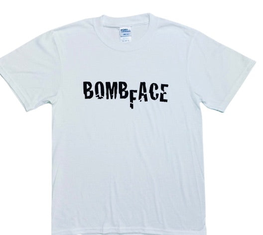 BombFace Nameplate Crew Neck T-shirt