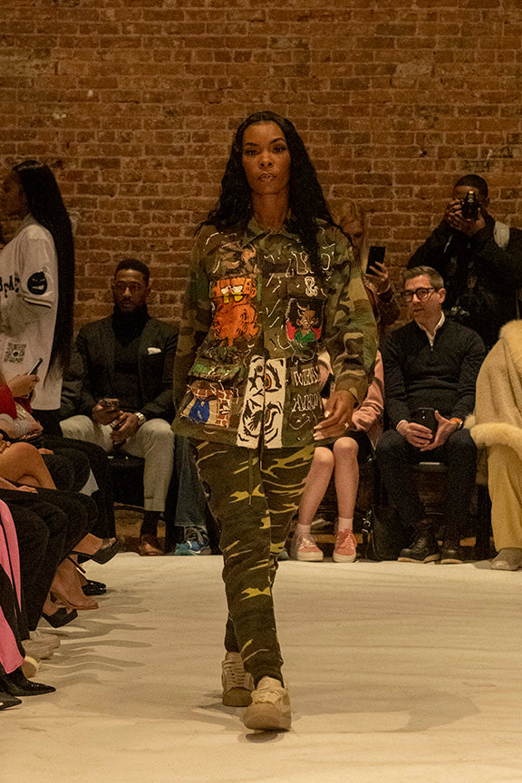 Custom Vintage Camo Jacket